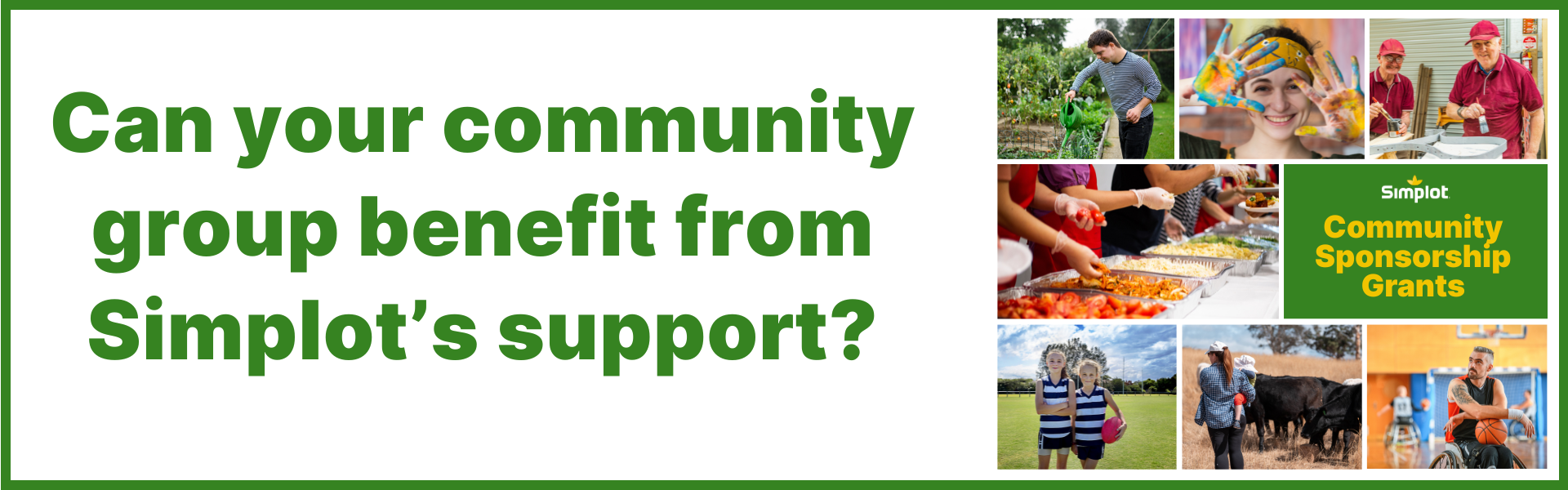 Simplot Community Sponsorship Grants