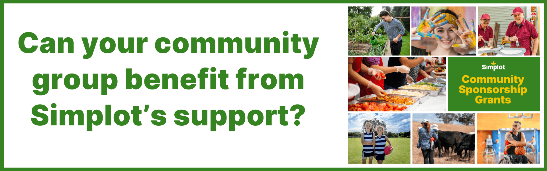 Simplot Community Sponsorship Grants